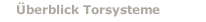 Überblick Torsysteme